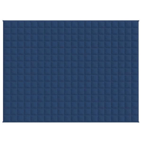Hellblaue Gewichtsdecke Jinar 152x203cm (7 kg)