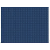 Dunkelblaue Gewichtsdecke Jinar 152x203cm (11 kg)