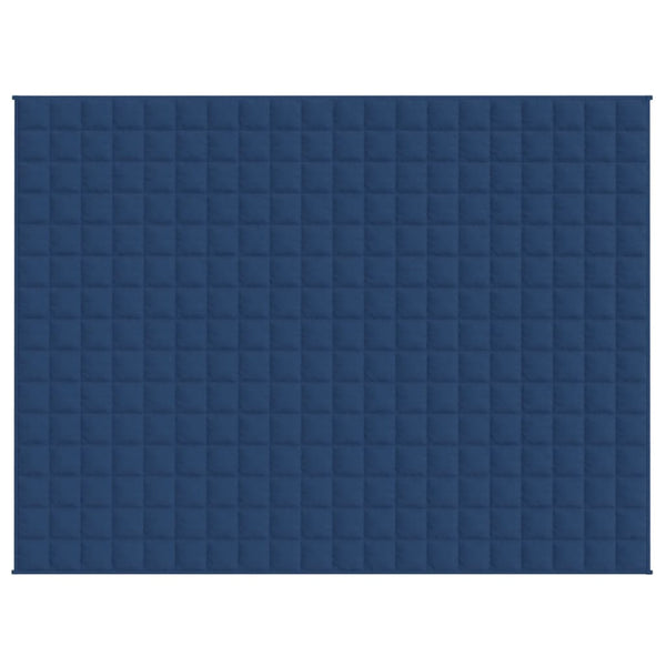 Dunkelblaue Gewichtsdecke Jinar 152x203cm (11 kg)