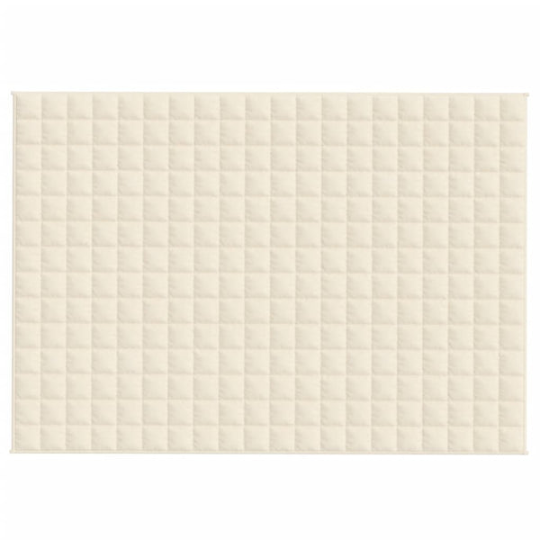 Gewichtsdecke Jinar Creme 140x200cm 10 kg