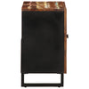Waschtischunterschrank Sinziana 62x33x58cm (recyceltes Massivholz und Holz)