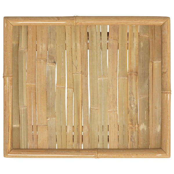 Gartentisch Eronim 65x55x30cm (Bambus)