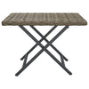 Klapptisch Sandut grau 45x35x32cm (Polyrattan)