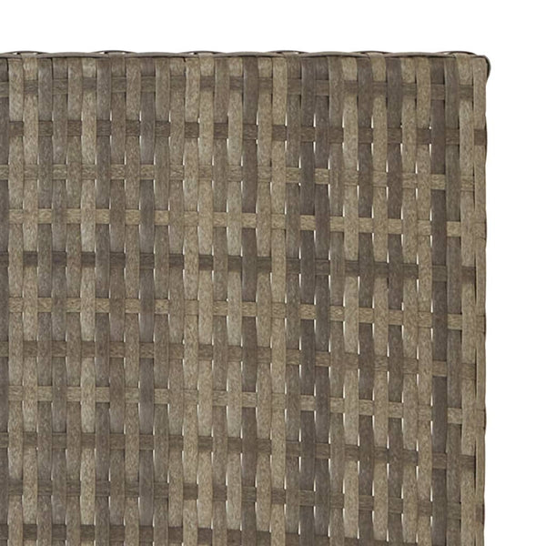 Klapptisch Sandut grau 45x35x32cm (Polyrattan)