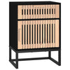 Nachttisch Ridiva 40x30x55,5cm (Holz und Eisen)