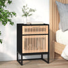 Nachttisch Ridiva 40x30x55,5cm (Holz und Eisen)
