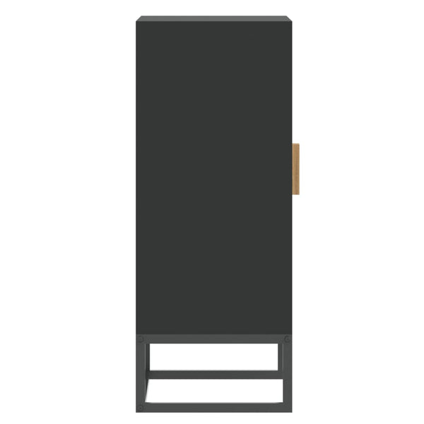 Schwarzes Sideboard Tyrese 60x30x75cm (Holz)