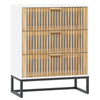 Weißes Sideboard Daneluta 60x30x75cm (Holz)