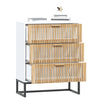 Weißes Sideboard Daneluta 60x30x75cm (Holz)
