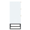 Weißes Sideboard Daneluta 60x30x75cm (Holz)