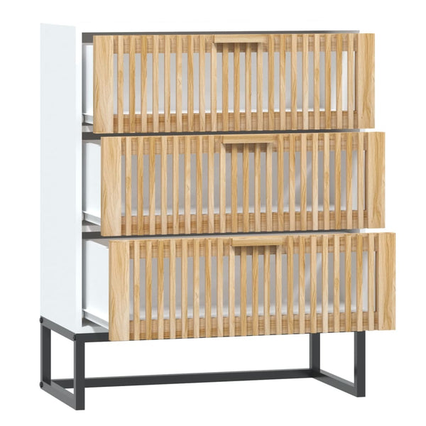 Weißes Sideboard Daneluta 60x30x75cm (Holz)