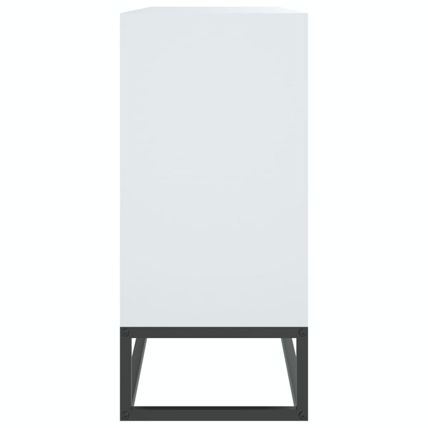 Valkoinen senkki Ghiorghita 105x30x65cm (puinen)
