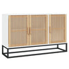 Weißes Sideboard Papaconstantin 105x30x65cm (Holz)