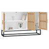 Weißes Sideboard Papaconstantin 105x30x65cm (Holz)