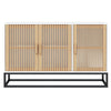 Weißes Sideboard Papaconstantin 105x30x65cm (Holz)