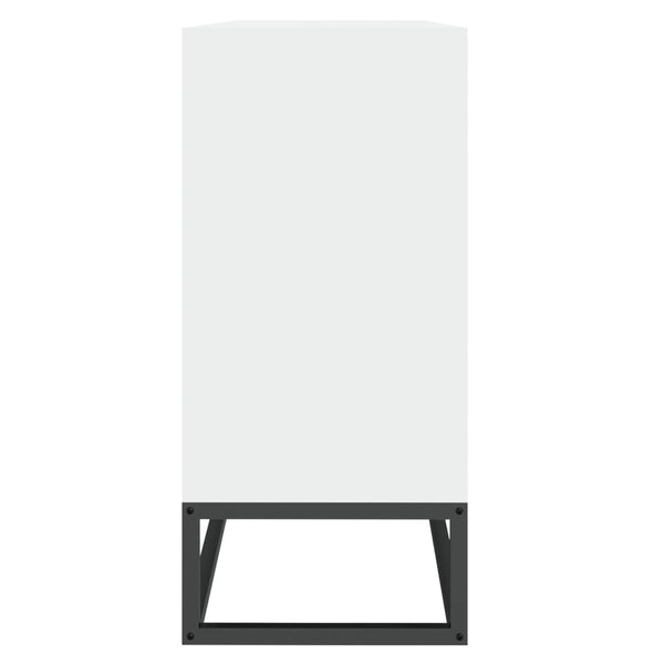 Weißes Sideboard Papaconstantin 105x30x65cm (Holz)