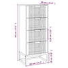 Schrank Kaeden 40x30x95cm (Holz)