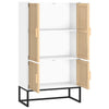 Weißer Schrank Laca 70x35x125cm (Holz)