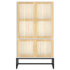 Weißer Schrank Laca 70x35x125cm (Holz)