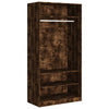 Kleiderschrank aus Räuchereiche 100x50x200cm (Holz)