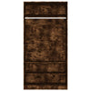 Kleiderschrank aus Räuchereiche 100x50x200cm (Holz)
