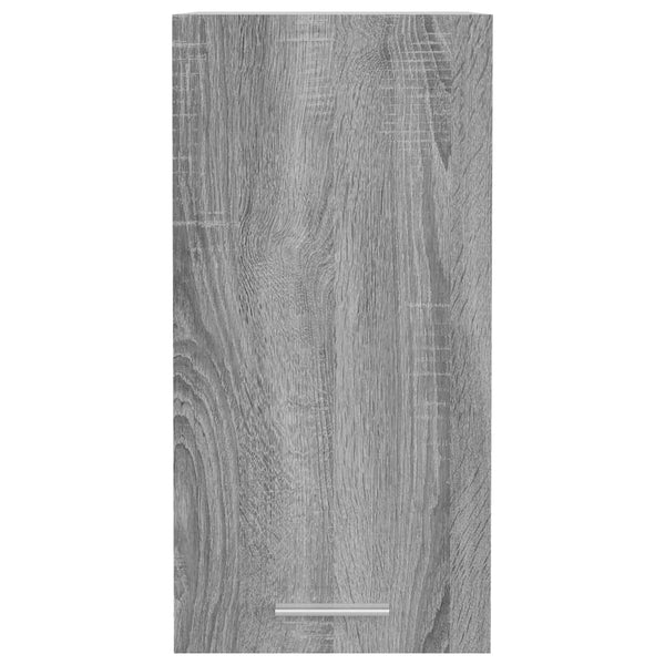Grauer Hängeschrank Pompilas 29,5x31x60cm (Holz)