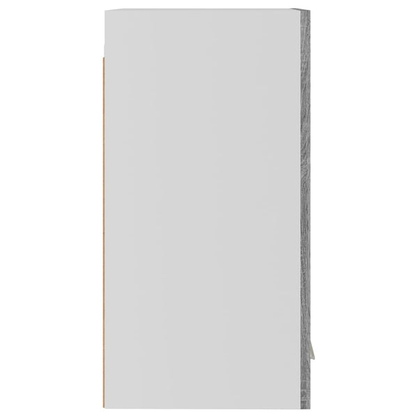 Grauer Hängeschrank Pompilas 29,5x31x60cm (Holz)