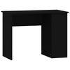 Schwarzer Schreibtisch Polifronie 100x55x75cm (Holz)