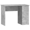Betongrauer Schreibtisch Polifronie 100x55x75cm (Holz)