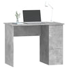 Betongrauer Schreibtisch Polifronie 100x55x75cm (Holz)