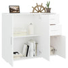 Weißes Sideboard Argintel 91x29,5x75cm (Holz)