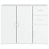 Weißes Sideboard Argintel 91x29,5x75cm (Holz)