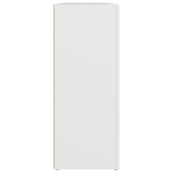 Weißes Sideboard Argintel 91x29,5x75cm (Holz)