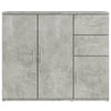 Kommode Argintel betongrau 91x29,5x75cm (Holz)
