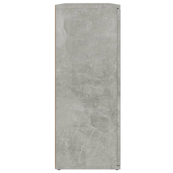 Kommode Argintel betongrau 91x29,5x75cm (Holz)