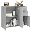 Graues Sideboard Argintel 91x29,5x75cm (Holz)