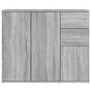 Graues Sideboard Argintel 91x29,5x75cm (Holz)