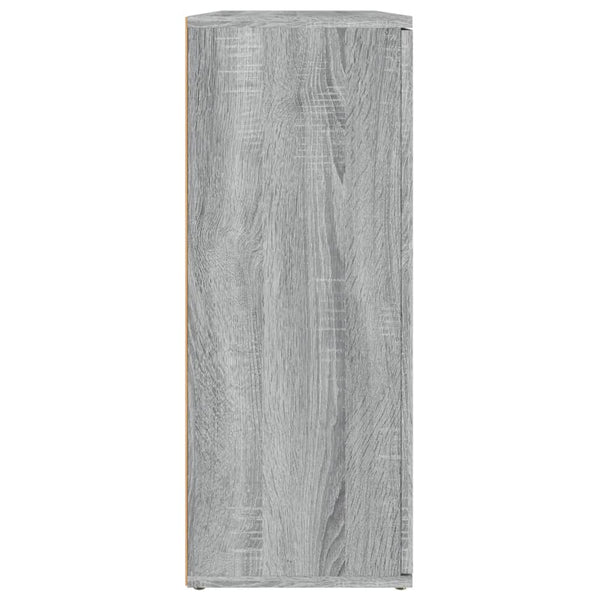 Graues Sideboard Argintel 91x29,5x75cm (Holz)