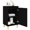 Nachttische Floricel Schwarz 40x35x70cm (2 St. Holz)