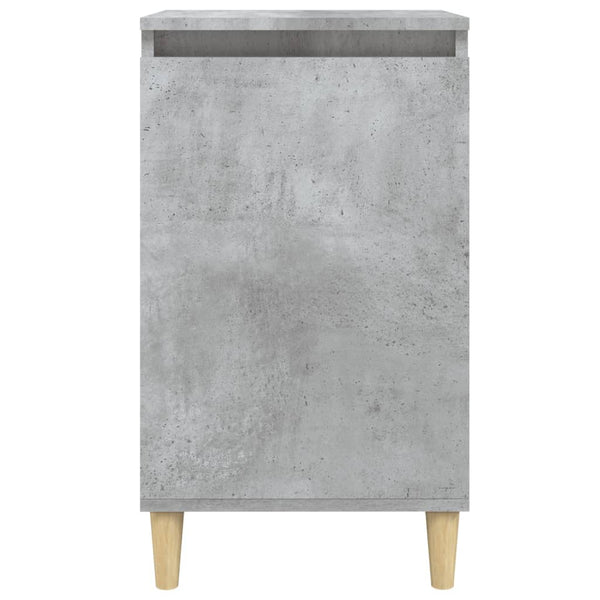 Nachttisch Floricel 40x35x70cm, betongrau (Holz)