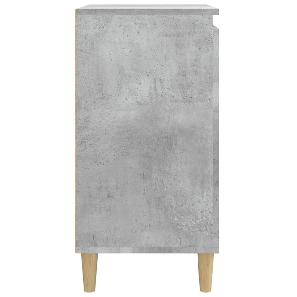 Nachttisch Floricel 40x35x70cm, betongrau (Holz)