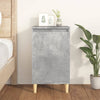 Nachttisch Floricel 40x35x70cm, betongrau (Holz)