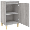 Nachttische Floricel grau 40x35x70cm (2 St. Sonoma-Holz)