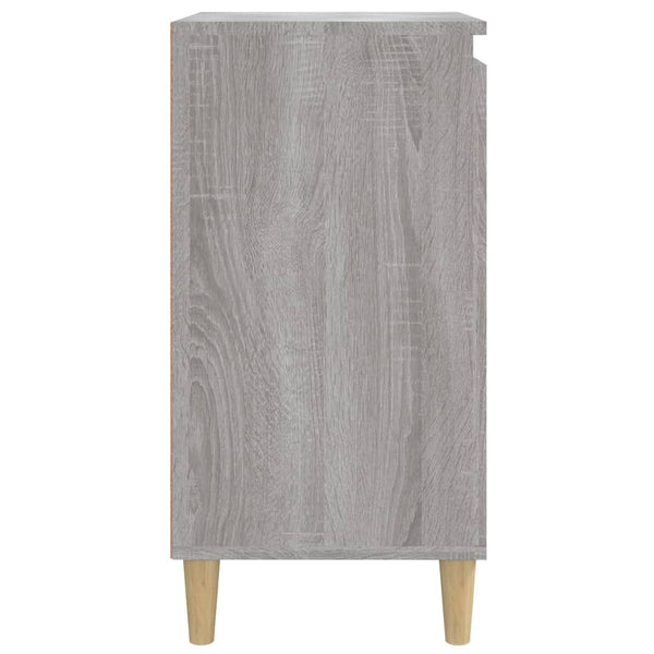Nachttische Floricel grau 40x35x70cm (2 St. Sonoma-Holz)