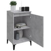 Nachttisch Miolica 40x35x70cm Betongrau (Holz)