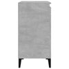Nachttisch Miolica 40x35x70cm Betongrau (Holz)