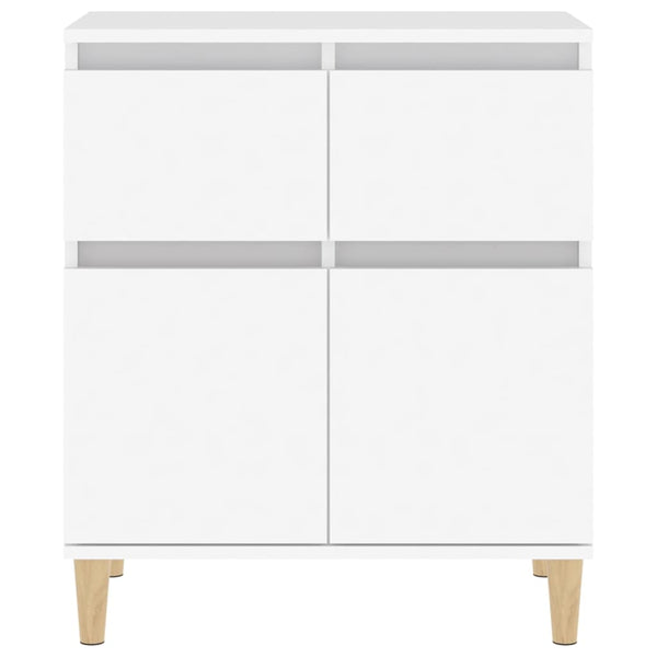 Weißes Sideboard Tirsin 60x35x70cm (Holz)