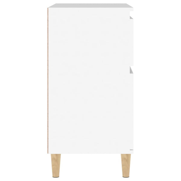 Weißes Sideboard Tirsin 60x35x70cm (Holz)