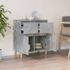 Betongraues Sideboard Tirsin 60x35x70cm (Holz)