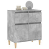 Betongraues Sideboard Tirsin 60x35x70cm (Holz)